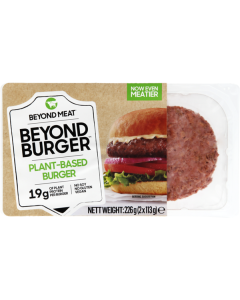 BEYOND Burger Žirnių Baltymų Paplotėliai 40x113 g