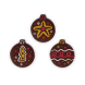 HILLBO Christmas Joy/ Kuuseehted Jõulurõõm, 3 motiivi, 72 tk