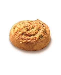 BUTTERBACK Pyragėlis-sraigė su sūrių ir alyvuogių 60x105 g
