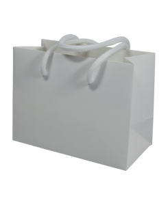 BSD Bag LUXURY white 16x8xh.12+5cm/25 tk