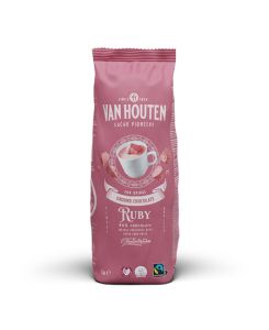 VAN HOUTEN Ground Ruby Drink Powder, 1 kg