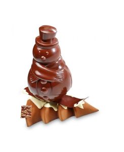 VALRHONA Mold Snowman 19x29x4,2 cm