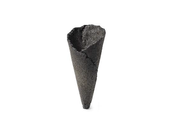 CONFILETAS Mini Black Cone Wafer Ø30x78 mm 140 tk