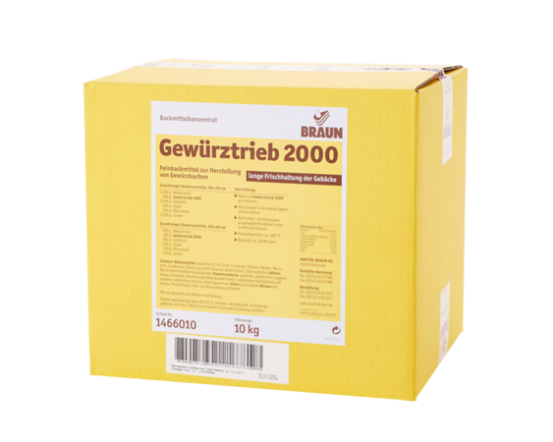 BRAUN Gewürztrieb 2000 10 kg