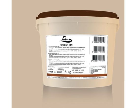 LUBECA Või-sarapuupähklinugat 6 kg