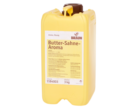 BRAUN Butter-Sahne-Aroma 3 kg