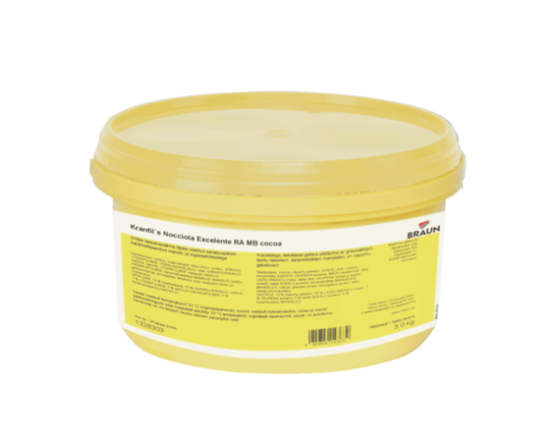 BRAUN Kranfil's Nocciola Excelente RA MB cocoa 3 kg