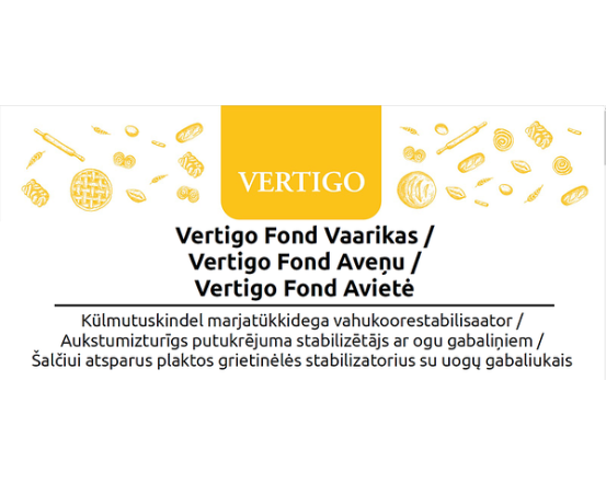 VERTIGO Fond Vaarikas 2,5 kg
