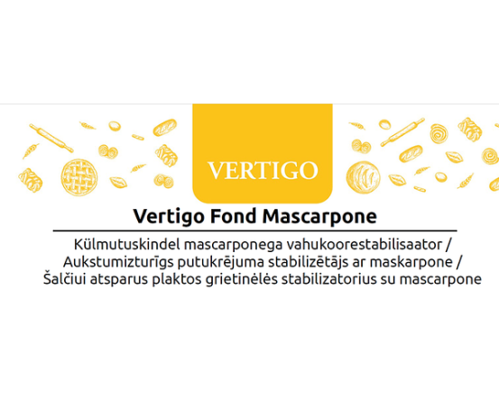 VERTIGO Fond Mascarpone 2,5 kg