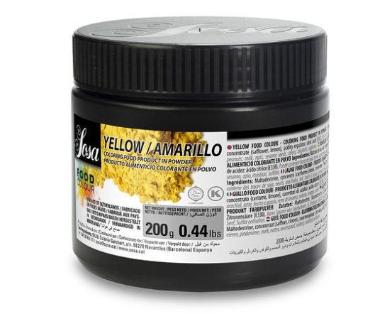 SOSA XP Yellow Food Colourant 200 g