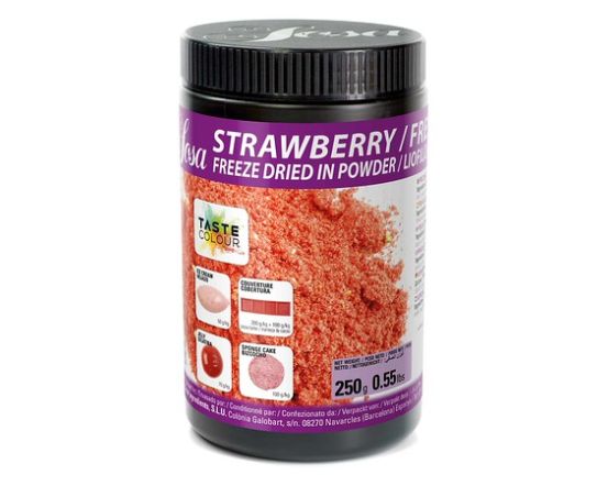SOSA XP Powd. Freeze-Dried Strawberries 250 g