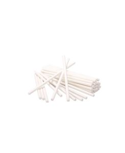 Konfekšu kociņi, plastmasas; Ø3,8mm; 10cm; 400 gab.