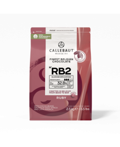 CALLEBAUT Ruby RB2 32,8%, 2,5 kg