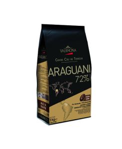 VALRHONA Araguani Juodas Šokoladas (Pure Venezuela) 72%, 3 kg