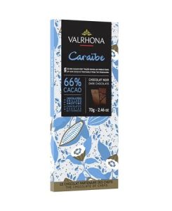 VALRHONA Caraibe 66% Plytelė 70 g