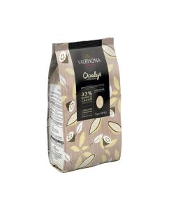 VALRHONA Opalys Baltas Šokoladas 33%, 3 kg