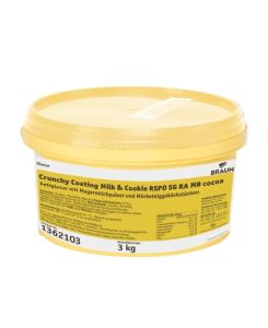 BRAUN Crunchy Milk & Cookie RSPO SG RA MB cocoa 3 kg