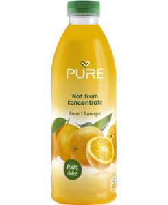 PURE apelsīnu sula 1L