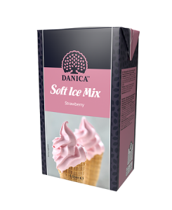 Danica Soft Ice Mix Strawberry, 12x1 l