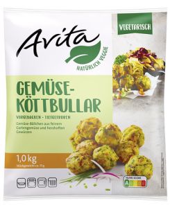 Avita Dārzeņu bumbiņas ~17 g, 5x1 kg