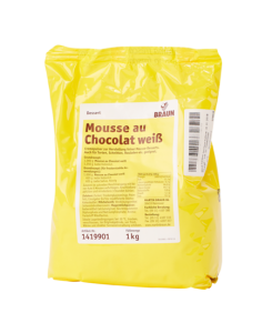 BRAUN Mousse au Chocolat Blanc 1 kg