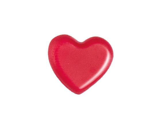 HILLBO Mini Corazon / Väike punane südameke 17x19 mm 270 tk