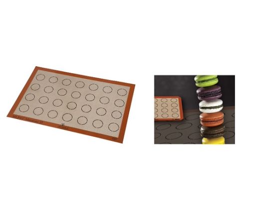 DEMARLE Silpat, makroonimatt, ringidega, 375x275x2 mm