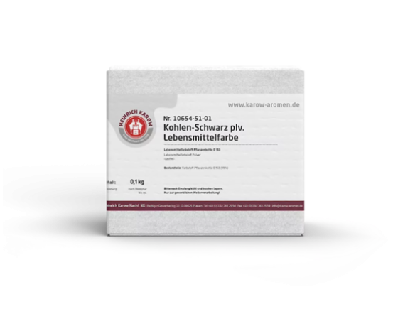 KAROW Süsimust pulbervärv (asovaba) 100 g