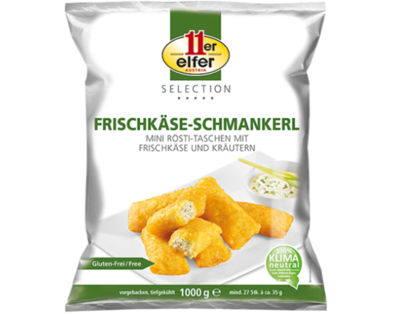 11ER Mini-kartulitaskud toorjuustu-ürdi 35 g, 1 kg