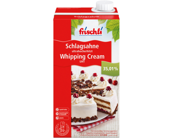 FRISCHLI Whipping Cream 35% UHT 12x1 kg