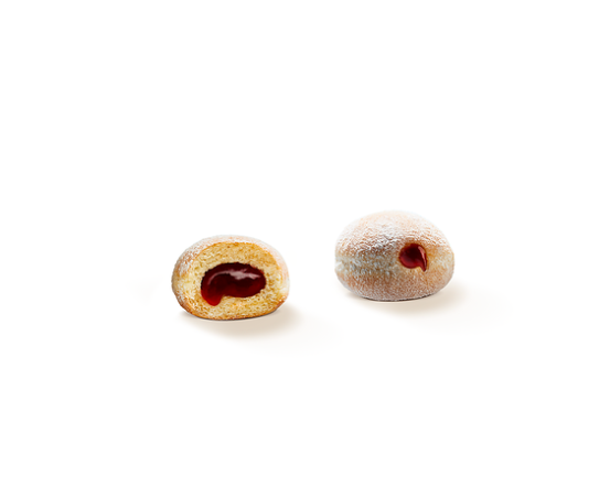 LA LORRAINE Väike marjatäidisega berliiner 105x25 g