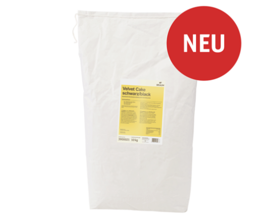 Braun Velvet Cake Schwarz / Black 10 kg