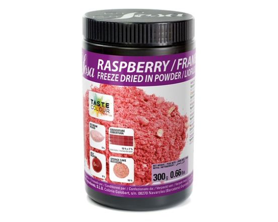 SOSA XP Powd. Freeze-Dried Raspberries 300 g