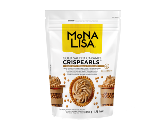 MONA LISA Gold Salted Caramel Crispearls, 0,8 kg