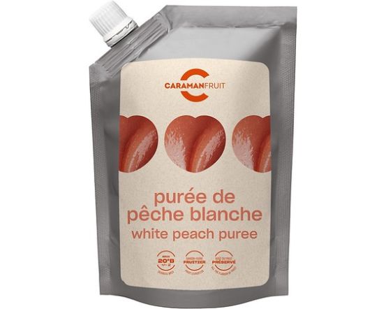 CARAMAN Ambient White Peach Puree, 1kg