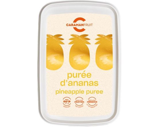 CARAMAN Frozen Ananas / Pineapple 100%, 1 kg