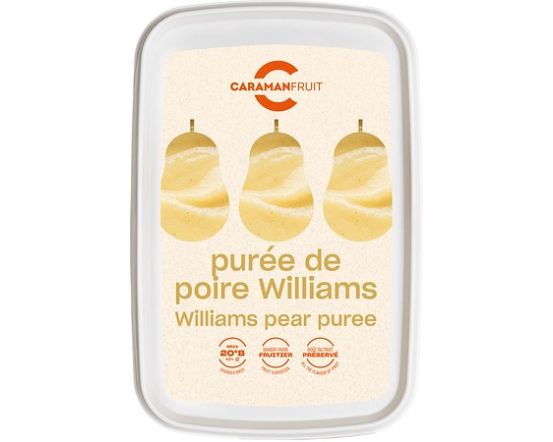 CARAMAN Frozen Poire Williams / William´s Pear 1 kg