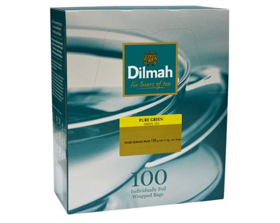 DILMAH Green Tea Env.Tbag 100x1,5 g