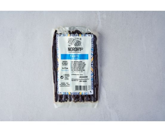 NOROHY Tahiti Vanilla Beans, 14-17 CM, 125g