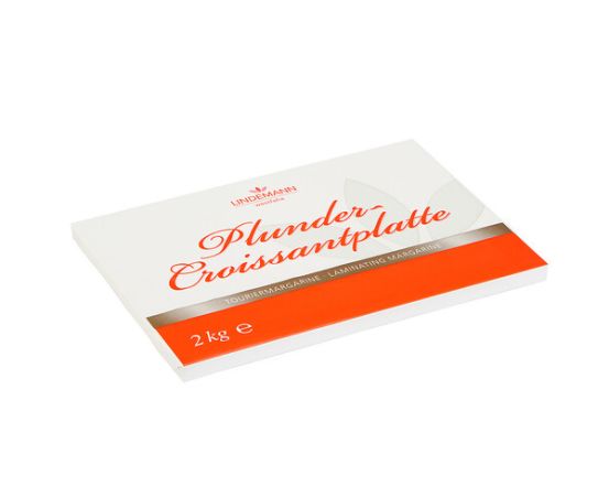 WESTFALIA Plunder-Croissantplatte RSPO SG, 5x2 kg