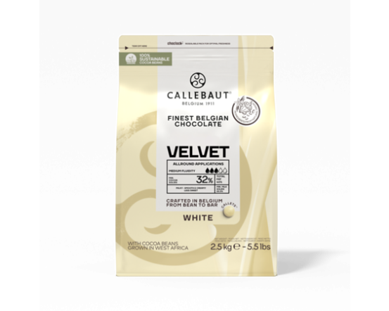 Callebaut Velvet 32%, 2,5 kg