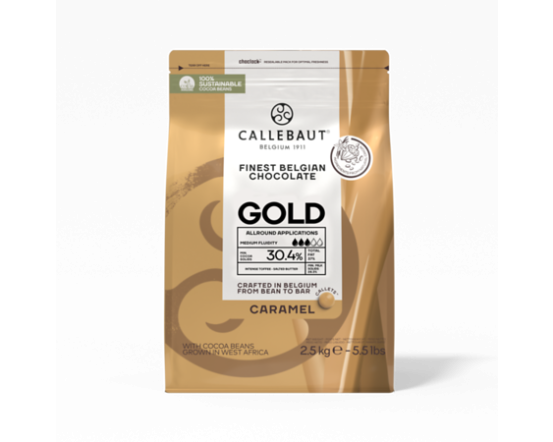CALLEBAUT Gold 30,4%, 2,5 kg