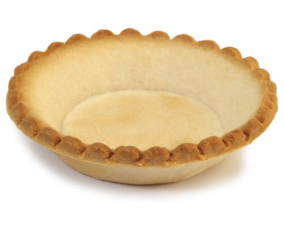 Confiletas Sweet butter tartlet/ Saldžios sviestinės tešlos tartaletė  80 mm, 216 vnt