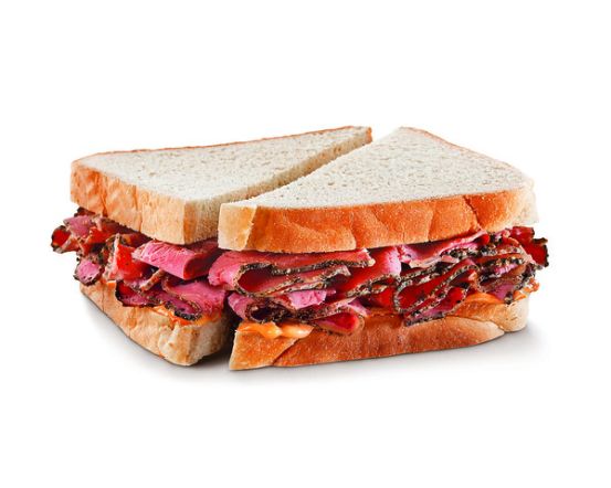 ŠALD York Deli Premium Šaldytas Pastrami jautienos sumuštinis 6x165 g