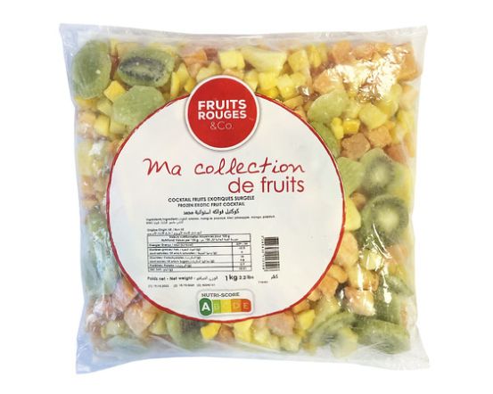 Frozen Exotic Fruit Mix/ Šaldytų egzotinių vaisiųmišinys, 1 kg