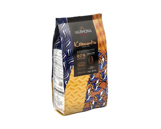 Valrhona Komuntu 80%, 3 kg