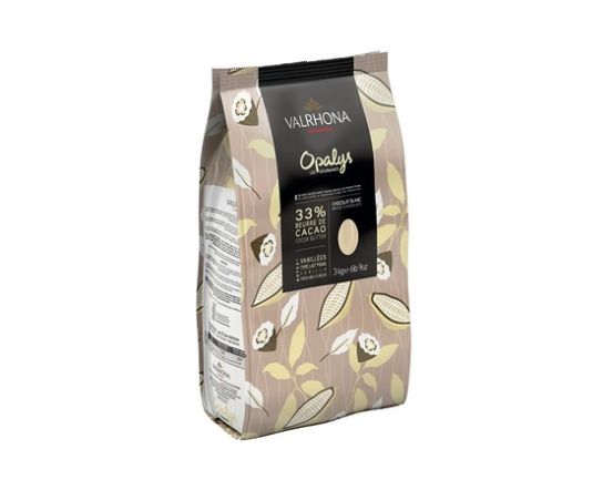 Valrhona Opalys 33%, 3 kg