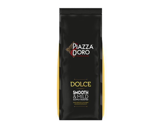 DE Piazza d'Oro Dolce UTZ kavos pupelės, 1 kg