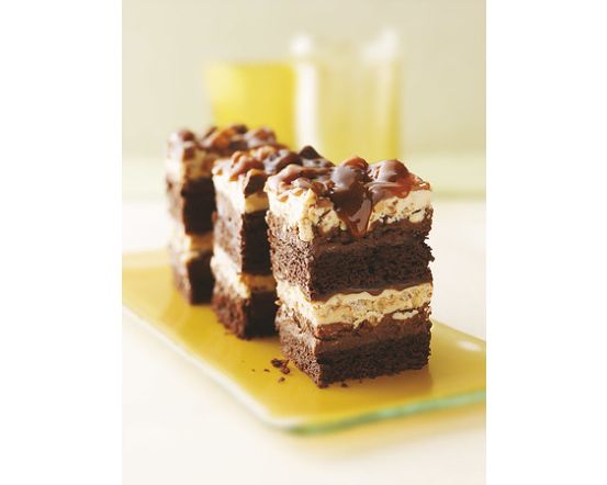 Chocolate Peanut Butter Stack/Šokolado-žemės riešutų sviesto pyragas 1,19 kg  (8vnt)