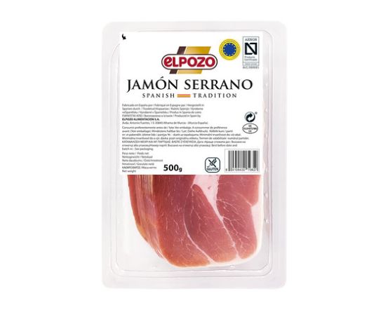 ELPOZO Serrano šķēlēs 500g